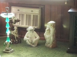 Monkeys were the finishing touch.